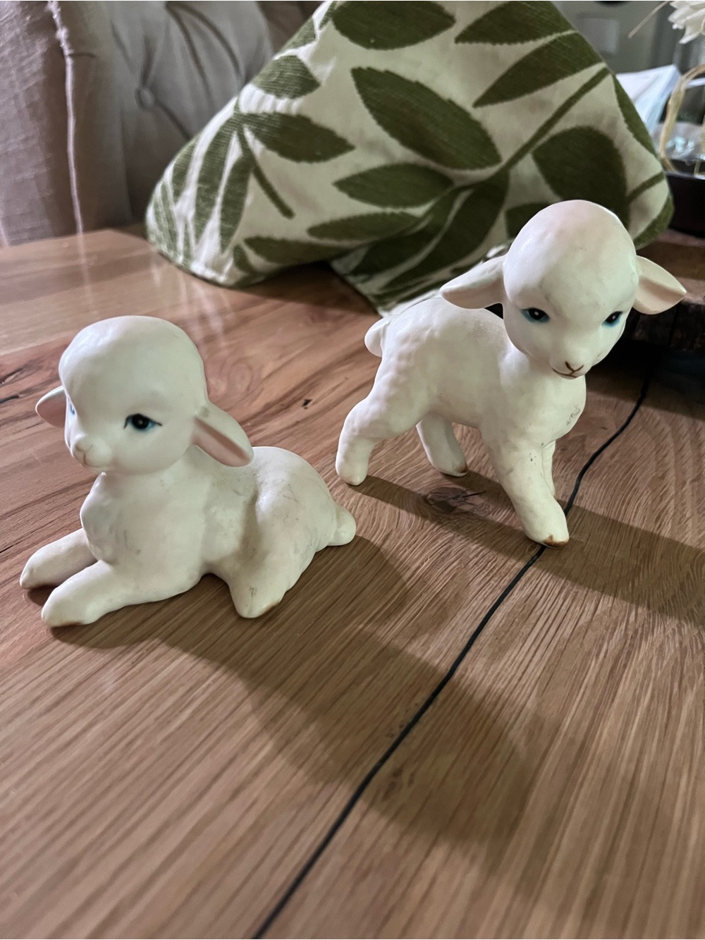 Vintage Lefton Lambs